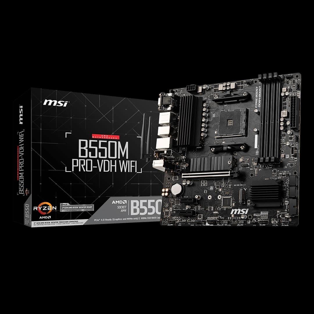 MSI M/Board B550M PRO-VDH WIFI