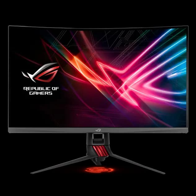ASUS ROG Strix XG32VQ Curved Gaming Monitor – 32 inch WQHD (2560x1440), 144Hz, Aura Sync, Adaptive-Sync(FreeSync™),125% sRGB color space