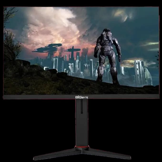 BIGBYTE 27-Inch 2K 165Hz IPS WQHD Gaming Monitor 95% DCI-P3 HDR FreeSync