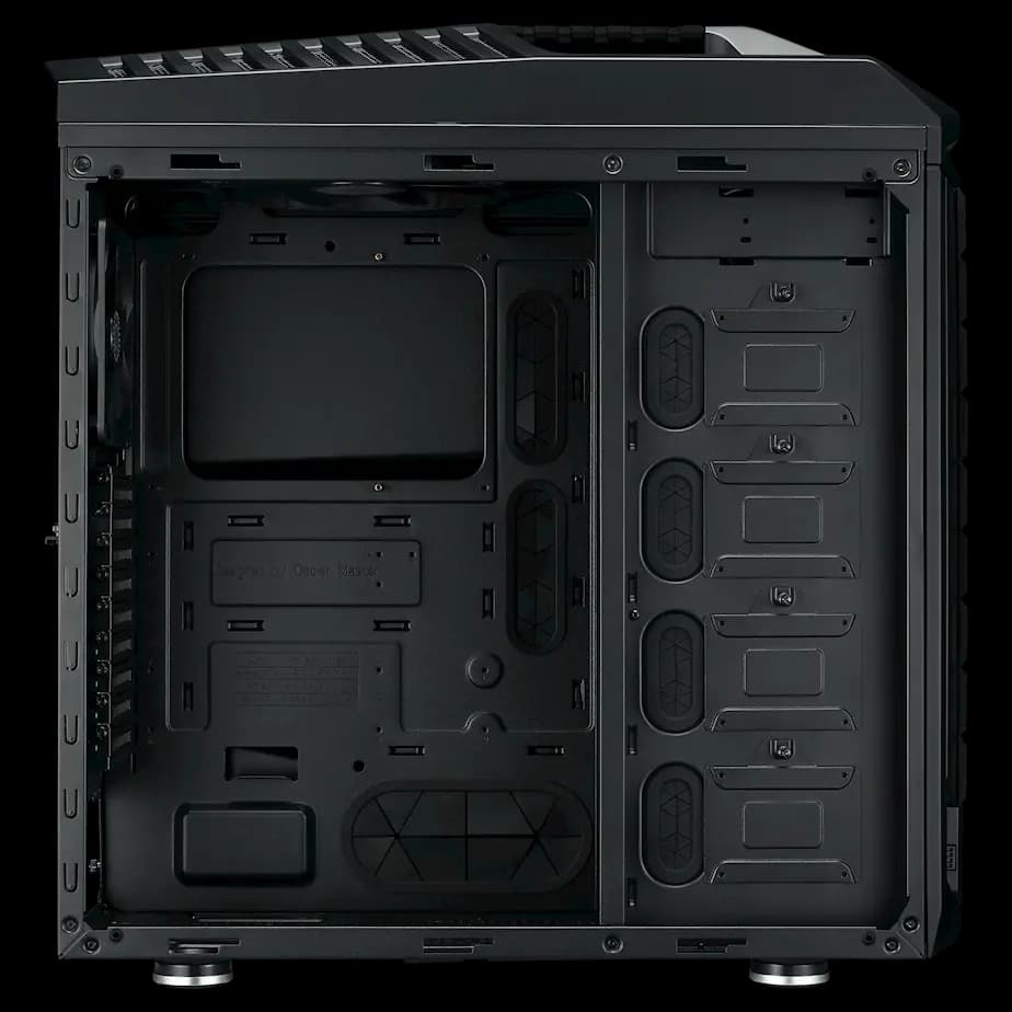 Cooler Master Trooper SE Full-Tower Casing - Tempered Glass, VGA Vertical Display, Carrying Handle, LED, USB 3.0