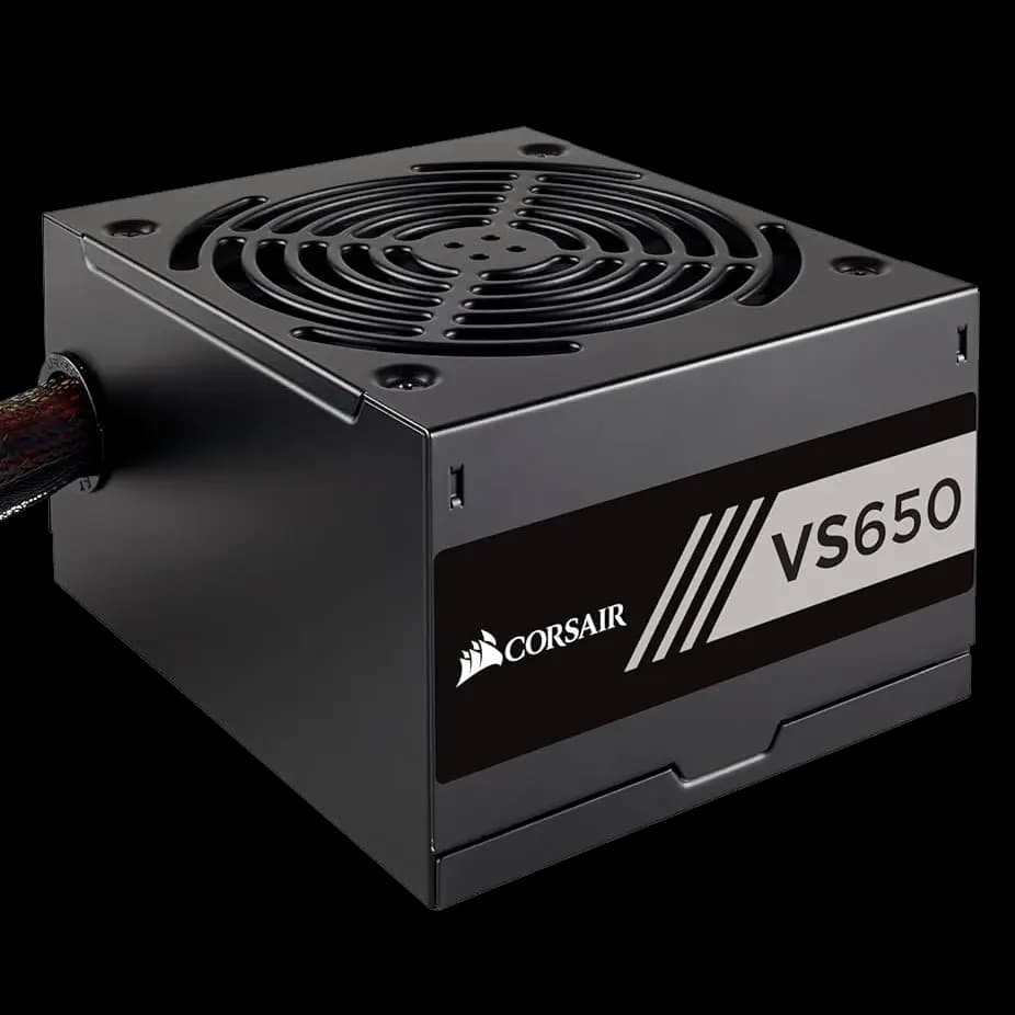 Corsair VS Series™ VS650 — 650 Watt 80 PLUS® White Certified PSU