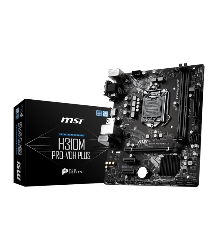 MSI Motherboard for Intel 8th and 9th Generation | H310M Pro-VDH Plus – uRQCEYmUNpdatkDg