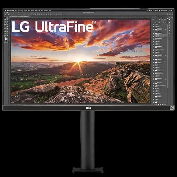 LG 27” UltraFine 4K UHD IPS USB-C HDR Monitor with Ergo Stand