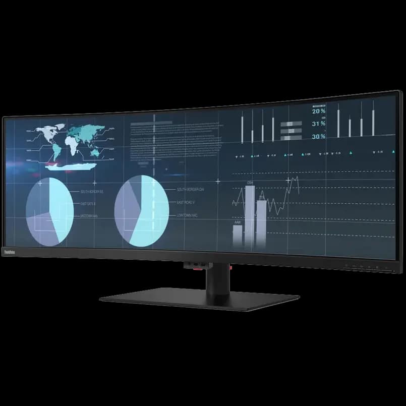 ThinkVision P44w-10 43″ inch Curved Monitor 4K 144Hz HDR