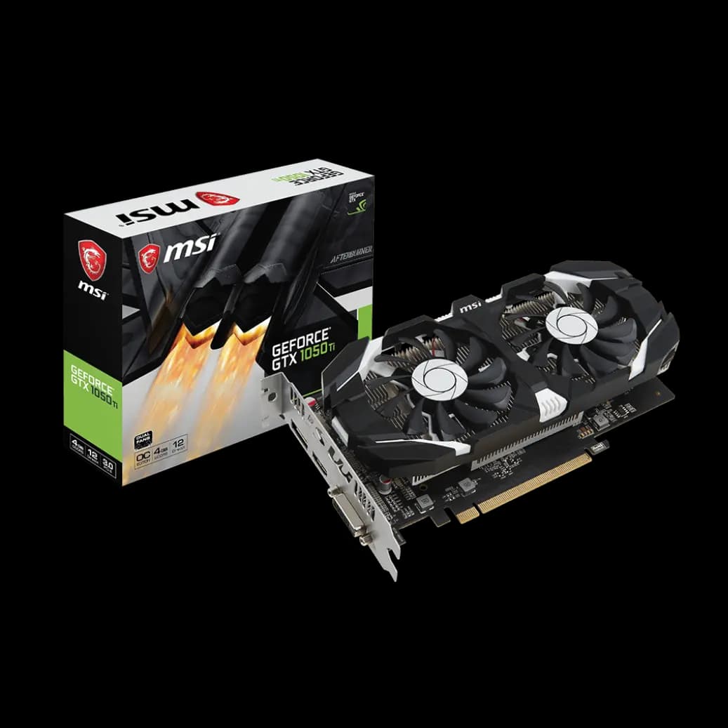 MSI GeForce GTX 1050 Ti 4GT OC
