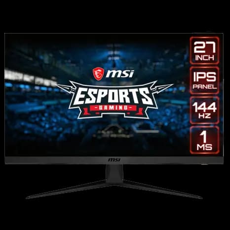 MSI Optix G271 27" FHD IPS Flat Panel |144Hz Refresh Rate | E-Sports Monitor