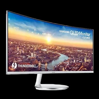 Samsung 34″ 4K Ultra-Wide Curved Monitor with Thunderbolt 3 100Mhz