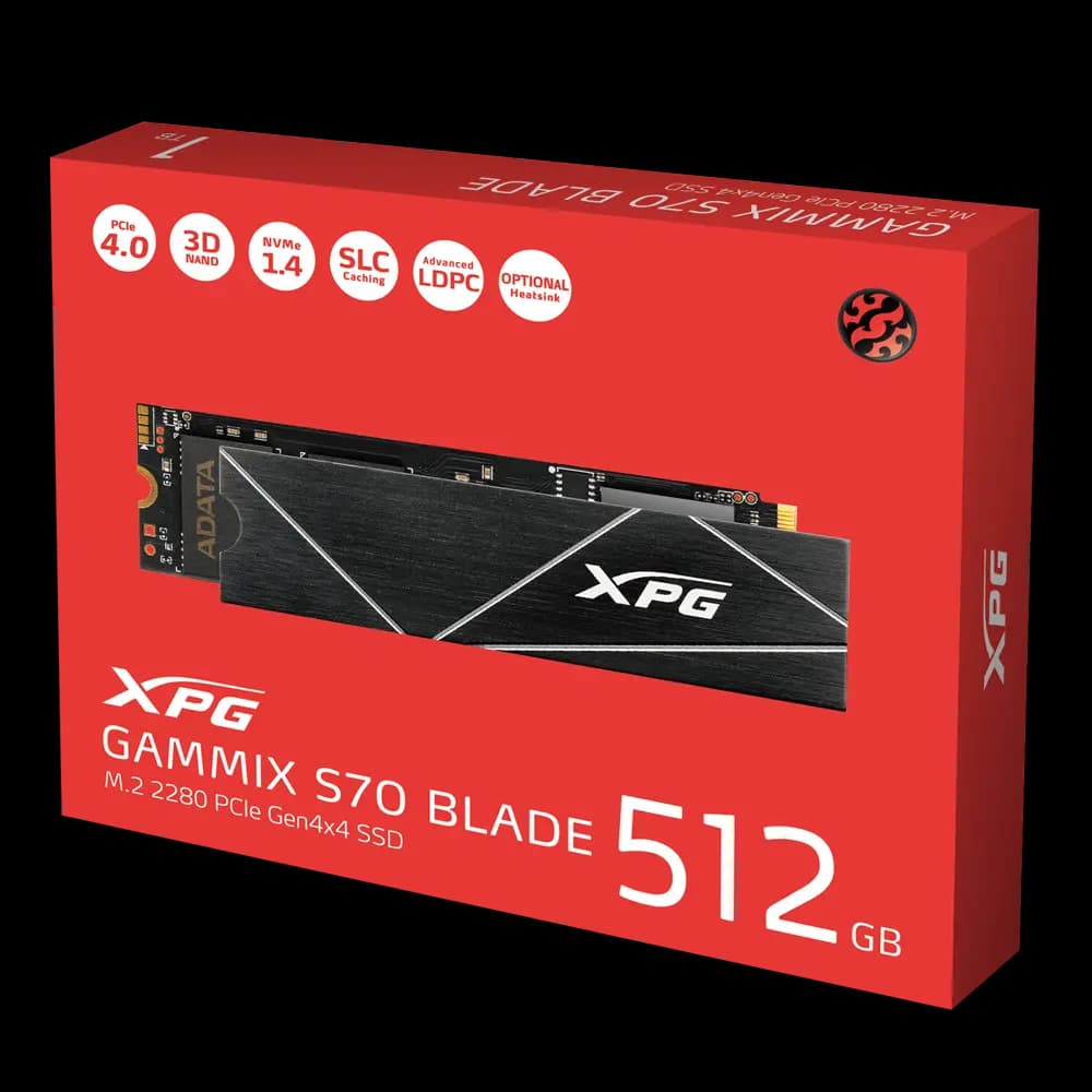 ADATA XPG NVMe PCIe Gen 4 SSD – 512GB