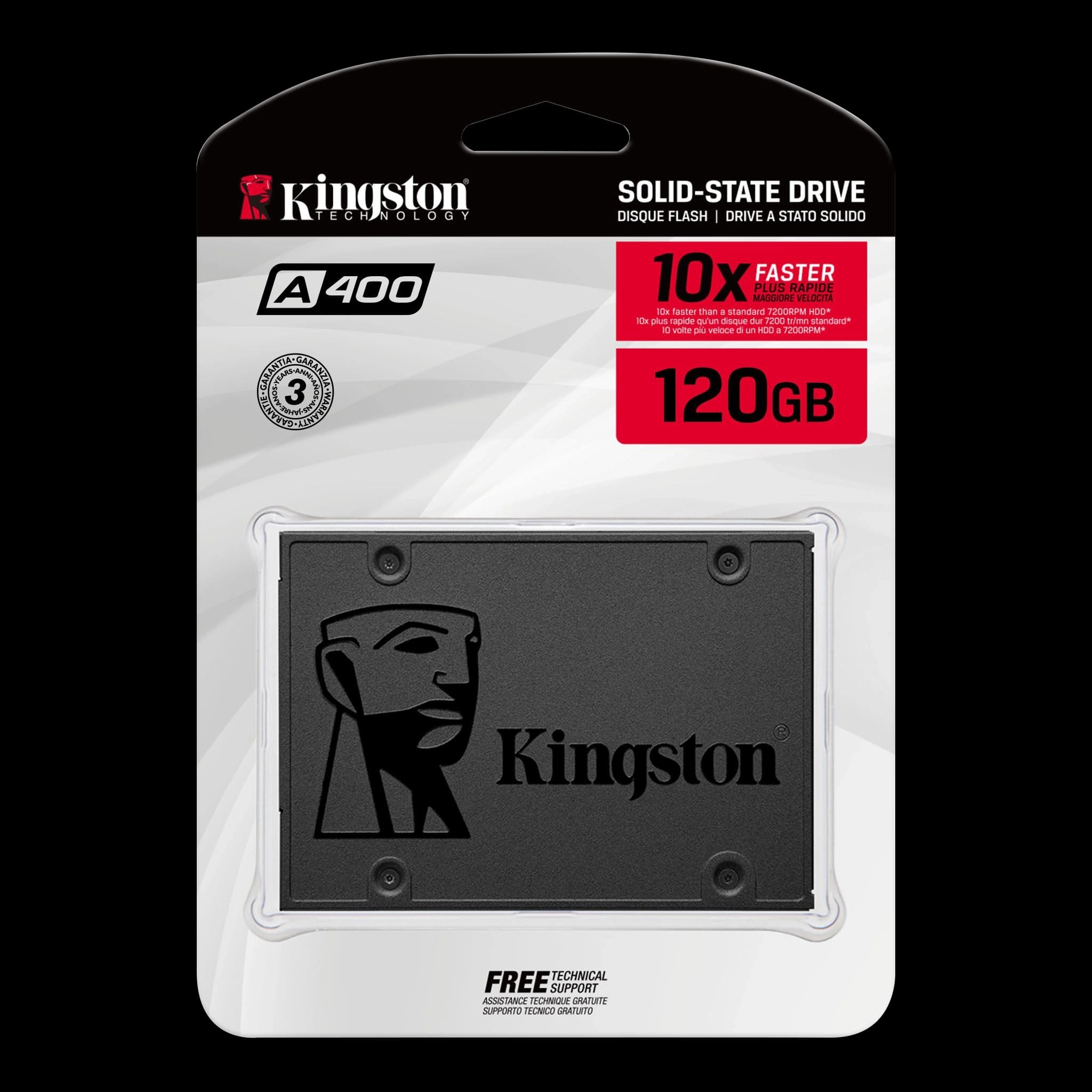 Kingston SATA SSD – 120GB