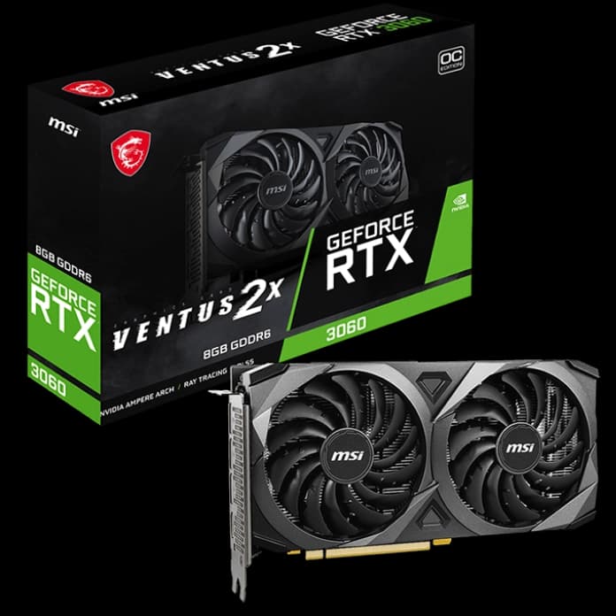 MSI GeForce RTX 3060 VENTUS 2X 8G OC Graphics Card