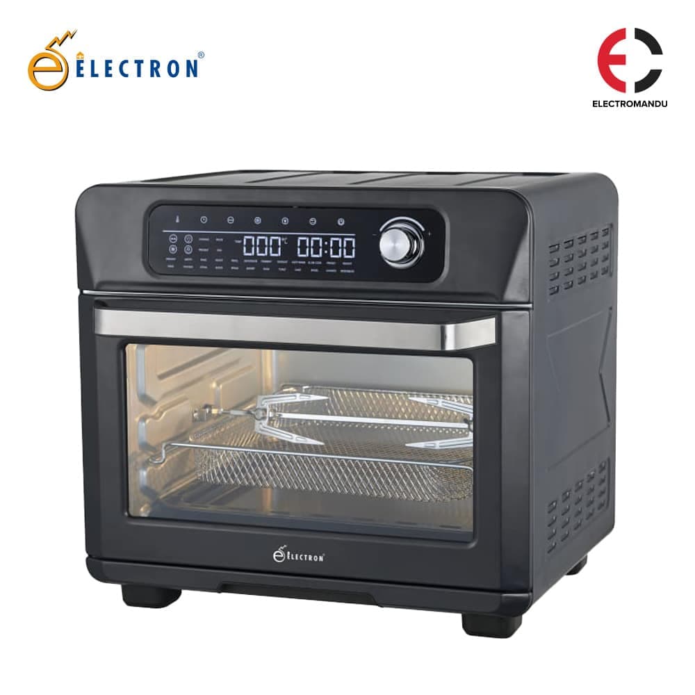 Electron Elvo-24AFD Digital AIR FRYER Electric Oven 1700W - (Black)