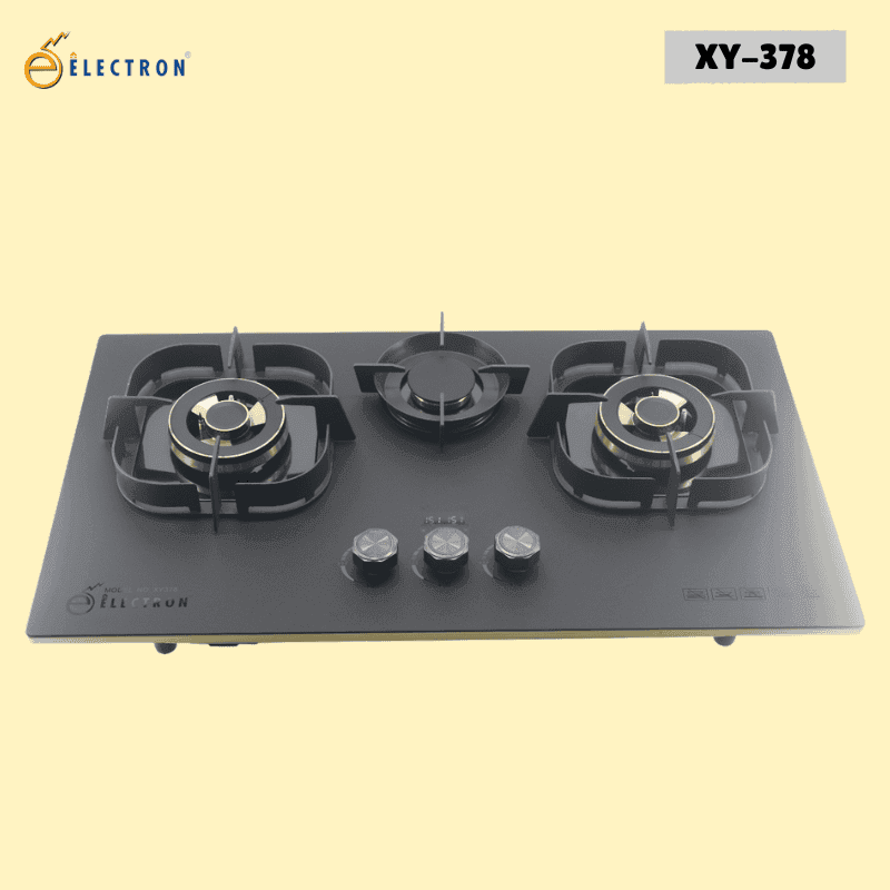 Electron 3 Burner Gas Hob (XY-378)