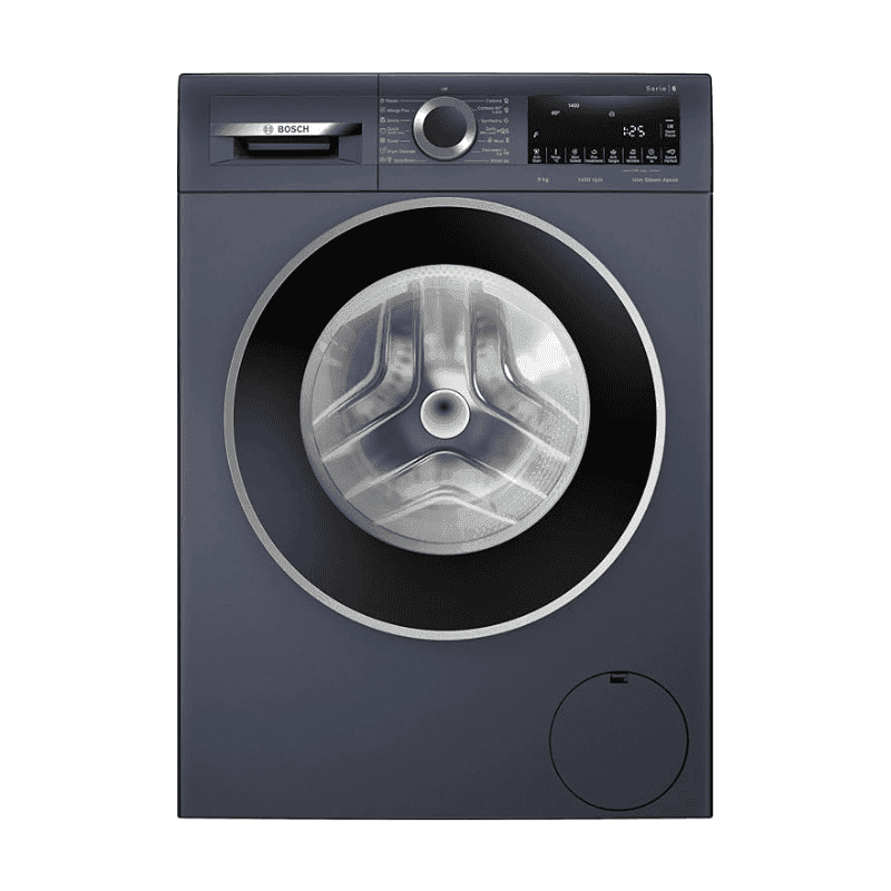Bosch 9kg 5 Star Anti Wrinkle &amp;amp; Steam Care Fully Automatic Front Load Washing Machine (WGA244ZPIN, Dark lake)