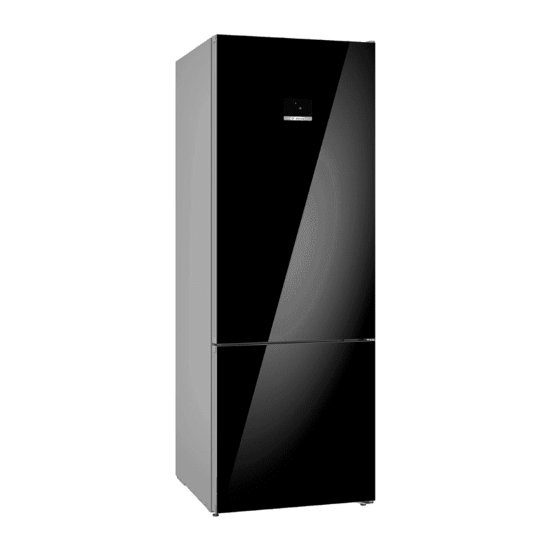 Bosch 508 Ltr Frost Free Double Door Bottom Mount Refrigerator (KGN56LB42I, Glass Door, Home Connect)