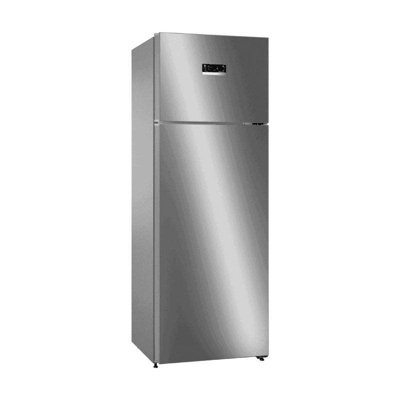 BOSCH 390 L Frost Free Double Door 3 Star Refrigerator (Smoky Steel, CTC39K03NI, Smart inverter compressor, Convertible)